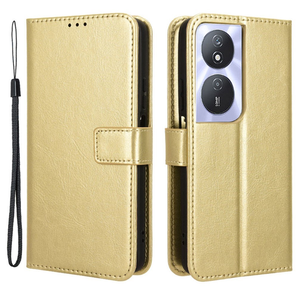 Honor X7b / 90 Smart - EIDERWOOD Faux Leather Flip Cover m. Stropp - Gull