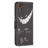 EIDERWOOD Samsung Galaxy Xcover 7 Flip Cover - 2 x Kortholder & Standerfunktion - "Don't Touch My Phone"