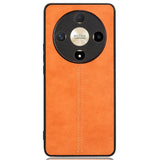 Honor Magic6 Lite (5G) - EIDERWOOD Kunstlæder Bagside Cover - Orange