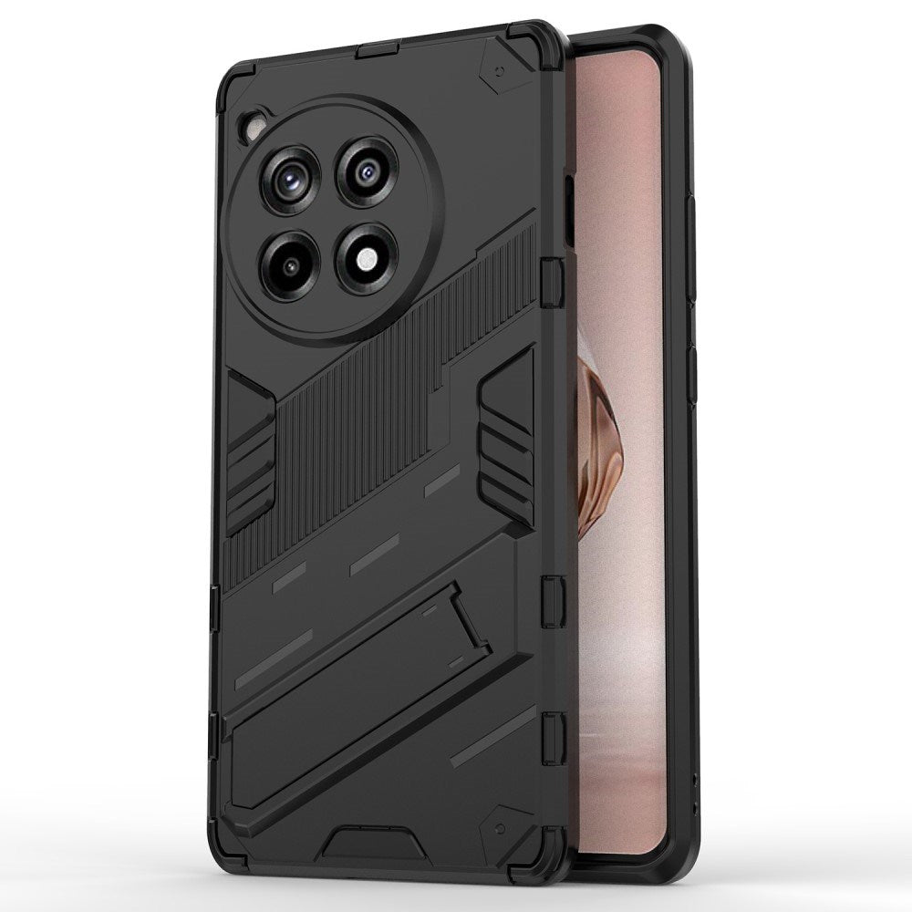 EIDERWOOD OnePlus 12R Hybrid Craftsman Bakdeksel m. Stativ - Rød