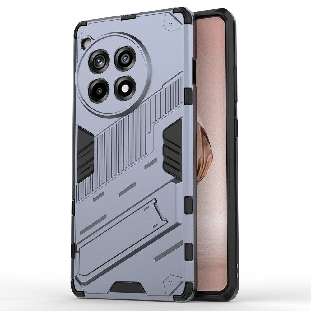 EIDERWOOD OnePlus 12R Hybrid Craftsman Bakdeksel m. Stativ - Grå