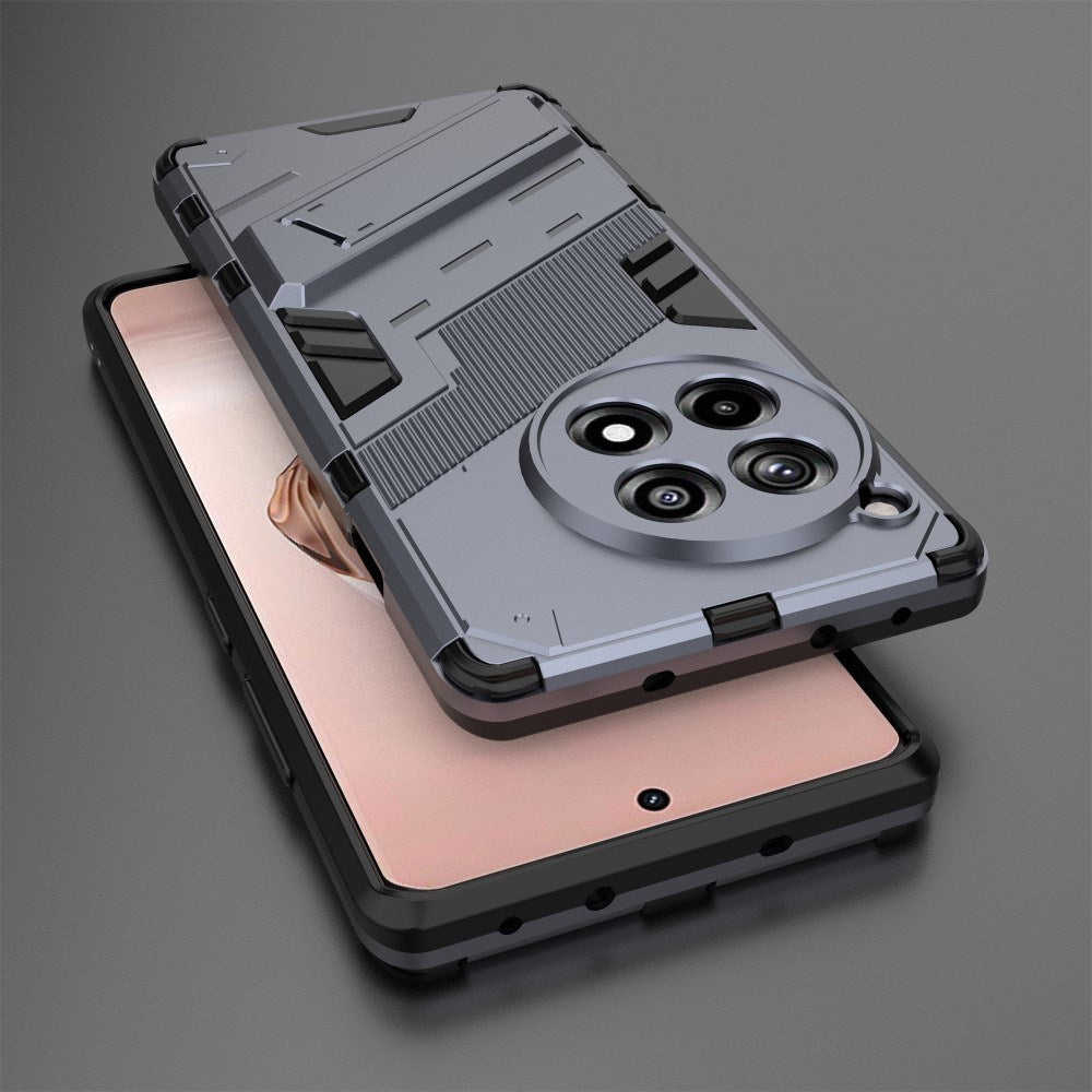 EIDERWOOD OnePlus 12R Hybrid Craftsman Bakdeksel m. Stativ - Grå