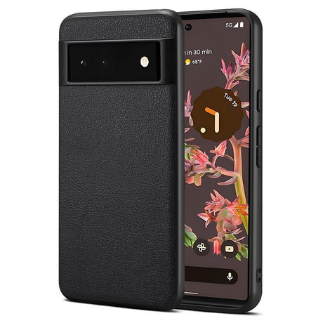 EIDERWOOD Google Pixel 6a bakdeksel i vegansk skinn - svart