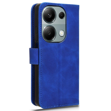 EIDERWOOD Xiaomi Redmi Note 13 Pro (4G) / Poco M6 Pro mykt skinn flipdeksel m. Lommebok - Blå