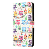 EIDERWOOD Samsung Galaxy Xcover 7 Flip Cover - Kortholder & Ståfunktion - Ugler