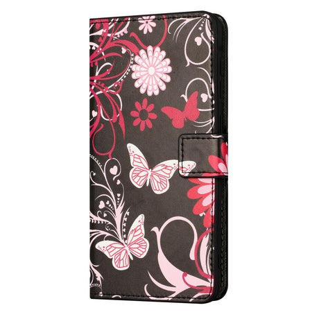 EIDERWOOD Samsung Galaxy Xcover 7 Flip Cover - Kortholder & Ståfunktion - Sommerfugle