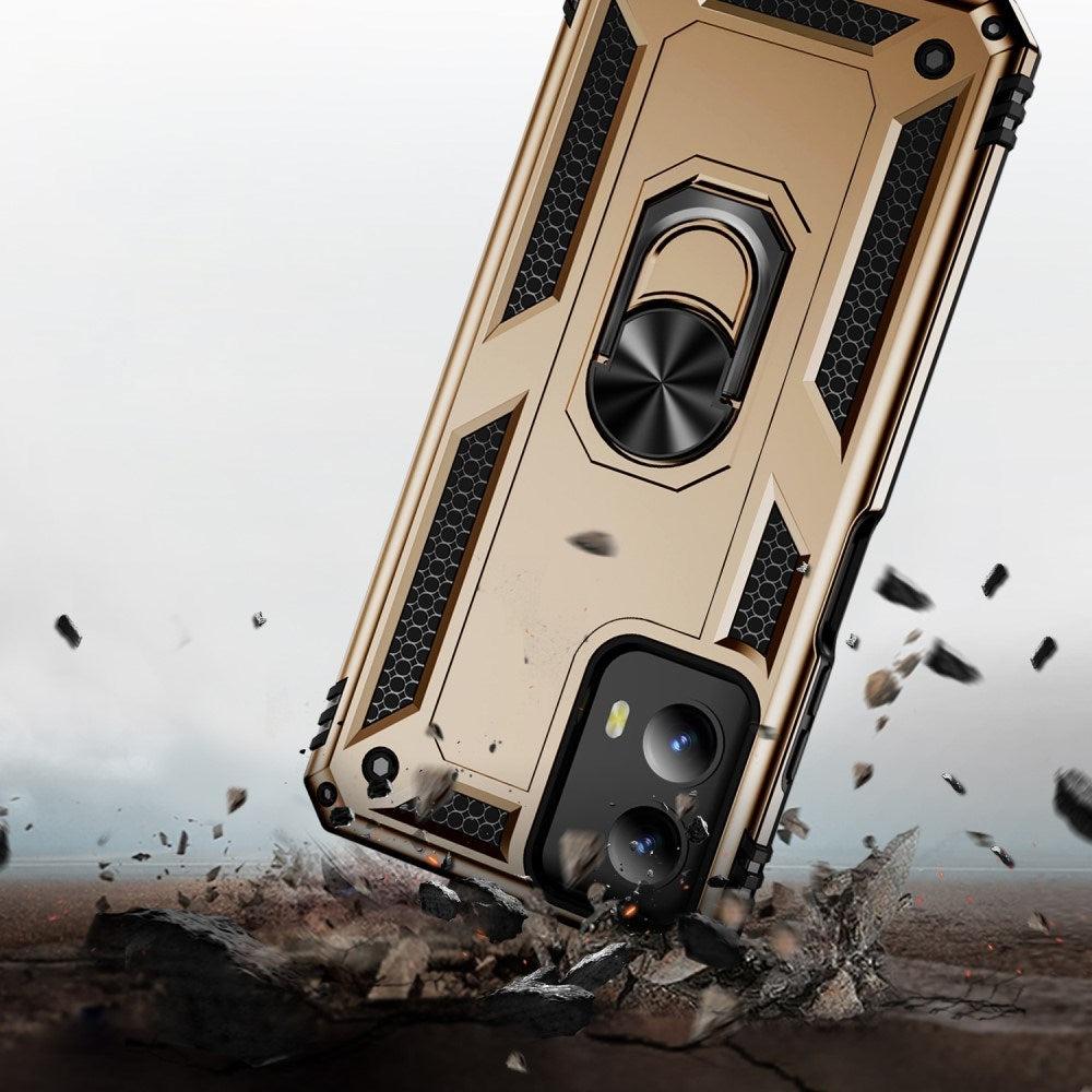 EIDERWOOD Motorola Moto G Play (2024) Craftsman Case m. Magnetisk stativ - gull