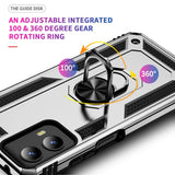 EIDERWOOD Motorola Moto G Play (2024) Craftsman Case m. Magnetisk stativ - Sølv