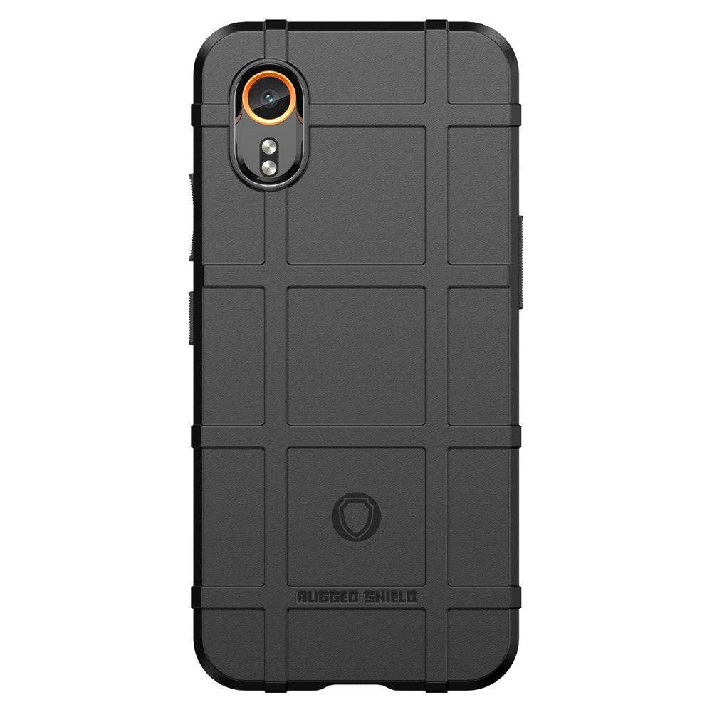 EIDERWOOD Samsung Galaxy Xcover 7 Rugged Shield Series Craftsman Bakdeksel - Svart