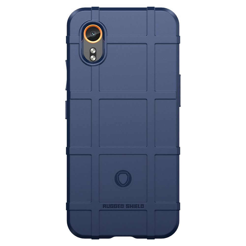 EIDERWOOD Samsung Galaxy Xcover 7 Rugged Shield Series Craftsman Bakdeksel - Blå