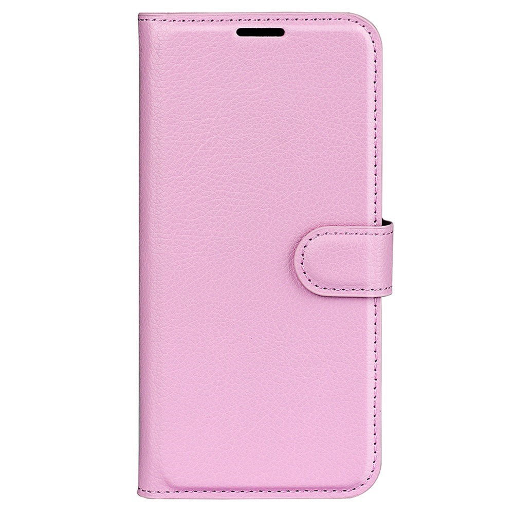 Honor X7b / 90 Smart - EIDERWOOD Faux Leather Flip Cover m. Kortholder og stativfunksjon - Rosa