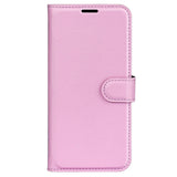 Honor X7b / 90 Smart - EIDERWOOD Faux Leather Flip Cover m. Kortholder og stativfunksjon - Rosa