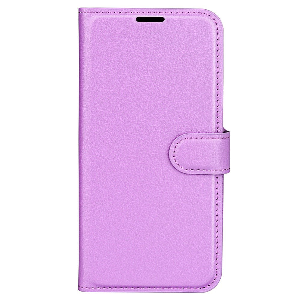 Honor X7b / 90 Smart - EIDERWOOD Faux Leather Flip Cover m. Kortholder og stativfunksjon - Lilla