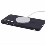 Samsung Galaxy S22+ (Plus) Fleksibelt Plastik Bagsidecover - MagSafe Kompatibel - Sort
