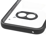 EIDERWOOD Nothing Phone (2a) Hybrid Plastic Bakdeksel - Gjennomsiktig / Svart