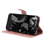 EIDERWOOD Google Pixel 9 Pro XL Flip-deksel i skinn m. Lommebok og stropp - Rose gull