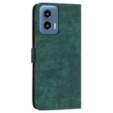 EIDERWOOD Motorola Moto G Play 5G (2024) Leather Flip Cover m. Lommebok og stropp - Svart