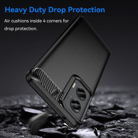 EIDERWOOD Motorola Moto G Stylus 5G (2024) Bakdeksel i børstet karbon - svart