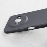 EIDERWOOD Xiaomi Redmi A3 Mat Fleksibel Plastik Bagside Cover - Mørkegrå