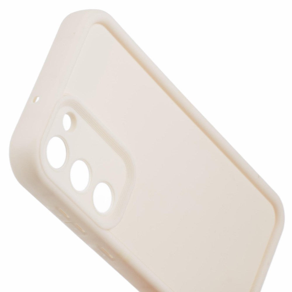 Samsung Galaxy S23+ (Plus) - EIDERWOOD Anti-Slip Fleksibelt Plastik Cover - Hvid