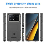 EIDERWOOD Xiaomi Poco X6 Pro Rugged Shield Series Craftsman Bakdeksel - Svart