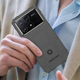 EIDERWOOD Xiaomi Poco X6 Pro Rugged Shield Series Craftsman Bakdeksel - Svart