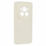 EIDERWOOD Honor Magic6 Pro 5G plastdeksel – Beskyttende deksel med fiberfôr og nøyaktig kamerautskjæring – hvit