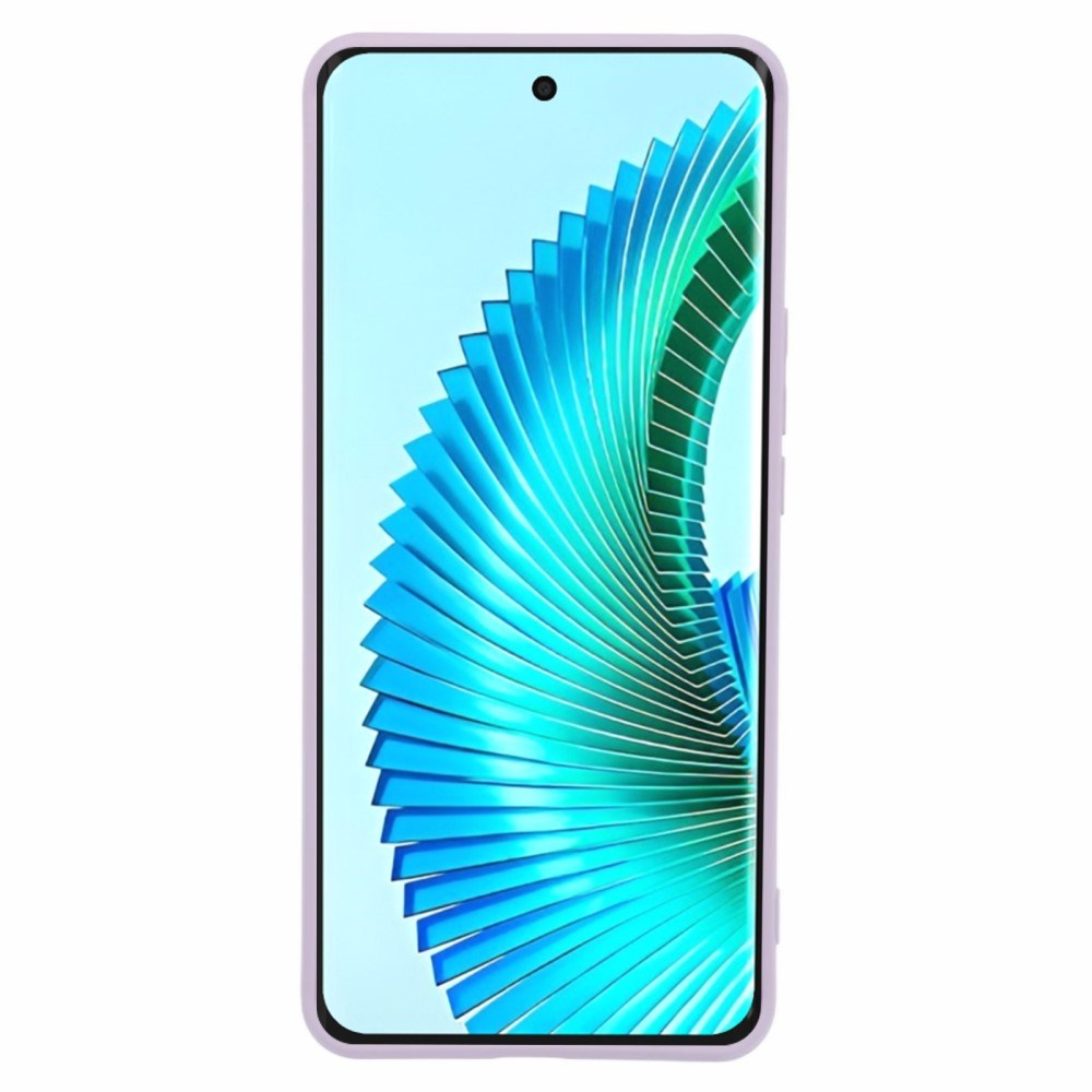 EIDERWOOD Honor Magic6 Lite 5G plastdeksel – Beskyttende deksel med fiberfôr og presis kamerautskjæring – lilla