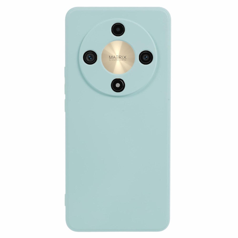 EIDERWOOD Honor Magic6 Lite 5G Plast Case – Beskyttende Cover med Fiberforing og Præcis Kameraudskæring - Turkis