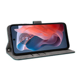 EIDERWOOD Motorola Moto G Play (2024) Læder Flip Cover m. Pung & Strop - Grøn