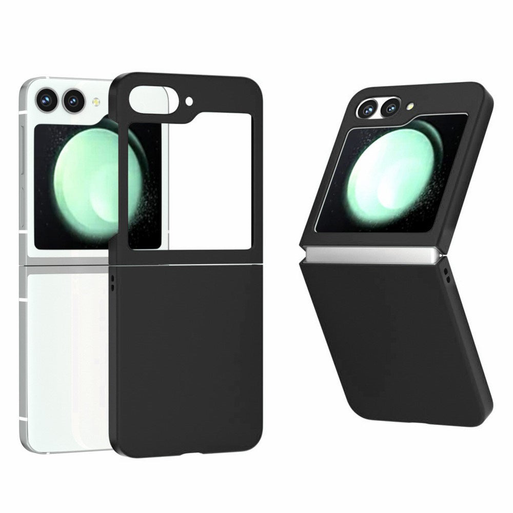 EIDERWOOD Samsung Galaxy Z Flip6 gummiert hardplast bakdeksel - svart