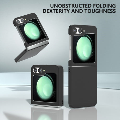 EIDERWOOD Samsung Galaxy Z Flip6 gummiert hardplast bakdeksel - svart