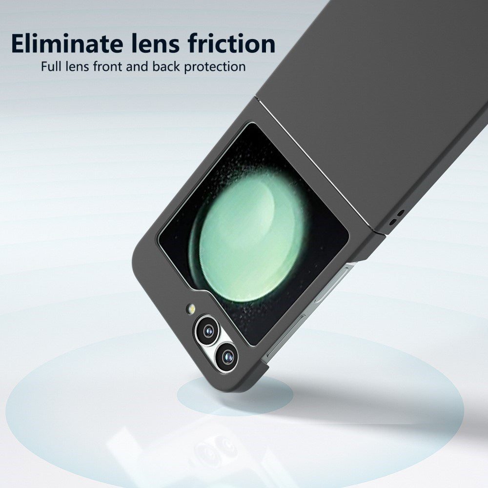 EIDERWOOD Samsung Galaxy Z Flip6 gummiert hardplast bakdeksel - svart