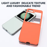 EIDERWOOD Samsung Galaxy Z Flip6 gummiert hardplast bakdeksel - oransje