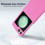 EIDERWOOD Samsung Galaxy Z Flip7 FE / Flip6 Gummibelagt Hård Plastik Bagside Cover - Pink