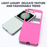 EIDERWOOD Samsung Galaxy Z Flip7 FE / Flip6 Gummibelagt Hård Plastik Bagside Cover - Pink