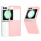 EIDERWOOD Samsung Galaxy Z Flip6 gummiert hardplast bakdeksel - rosa