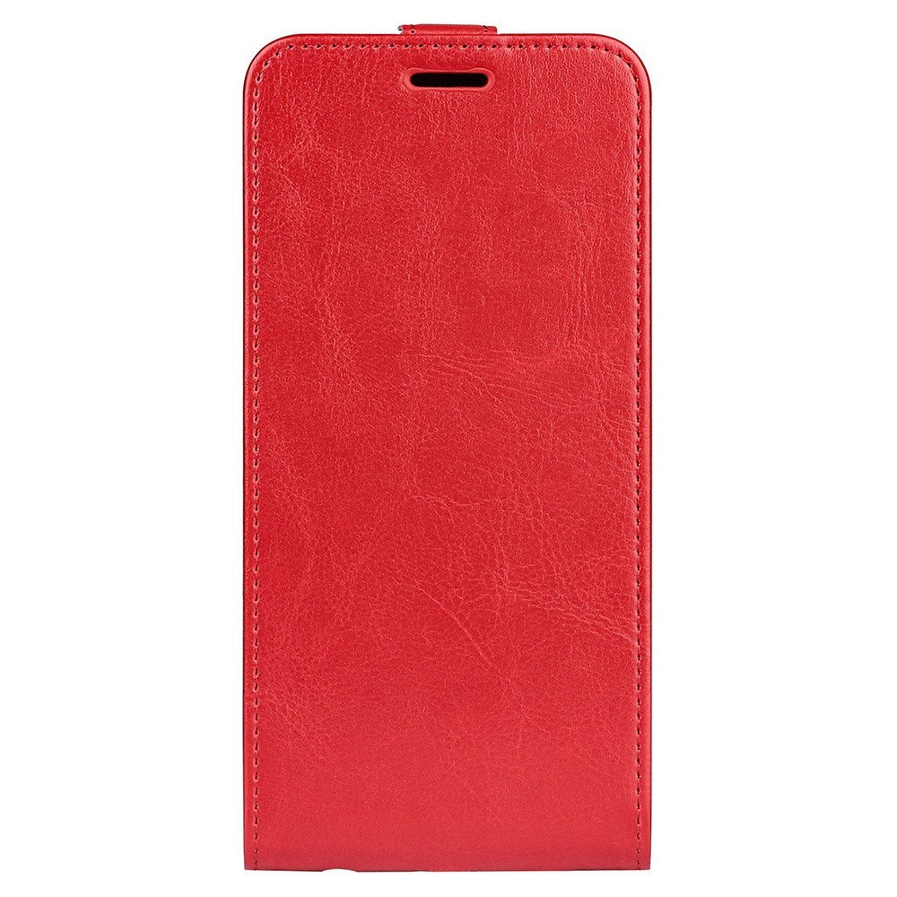 EIDERWOOD Xiaomi 14 Ultra Vertical Leather Flip Cover m. Kortholder - Rød