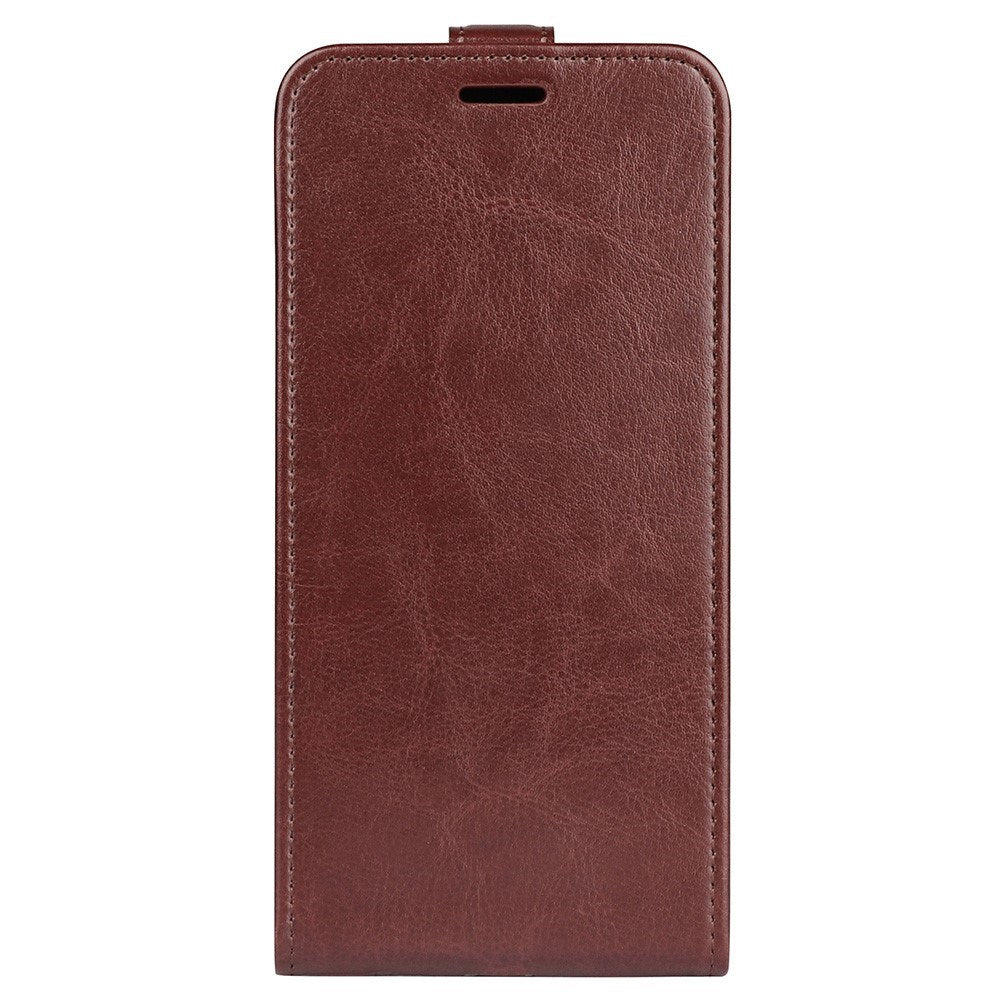 EIDERWOOD Xiaomi 14 Ultra Vertical Leather Flip Cover m. Kortholder - Brun