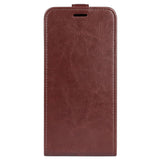 EIDERWOOD Xiaomi 14 Ultra Vertical Leather Flip Cover m. Kortholder - Brun