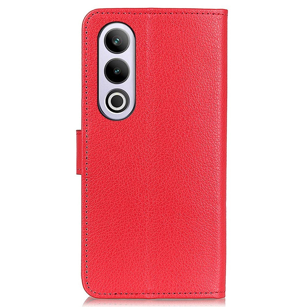 EIDERWOOD OnePlus Nord CE4 (5G) Leather Flip Cover m. Lommebok - Rød