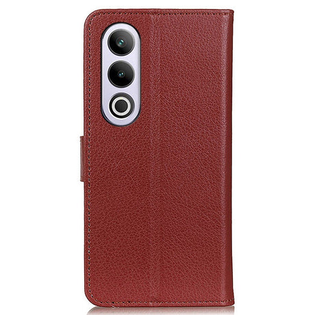 EIDERWOOD OnePlus Nord CE4 (5G) Leather Flip Cover m. Lommebok - Brun