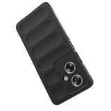 EIDERWOOD Oppo A79 (5G) / A2 (5G) fleksibelt plastbakdeksel - svart