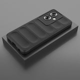 EIDERWOOD Oppo A79 (5G) / A2 (5G) fleksibelt plastbakdeksel - svart