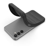 EIDERWOOD Samsung Galaxy M15 (5G) Fleksibelt Plastik Bagside Cover - Mørkegrå