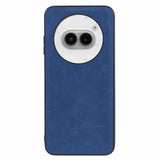 EIDERWOOD Nothing Phone (2a) / (2a) Pluss bakdeksel i kunstskinn m. Fleksible plastkanter - blå