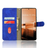 EIDERWOOD Asus Zenfone 11 Ultra Læder Flip Cover m. Pung & Ståfunktion - Blå