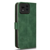 EIDERWOOD Asus Zenfone 11 Ultra Leather Flip Cover m. Lommebok- og stativfunksjon - Grønn