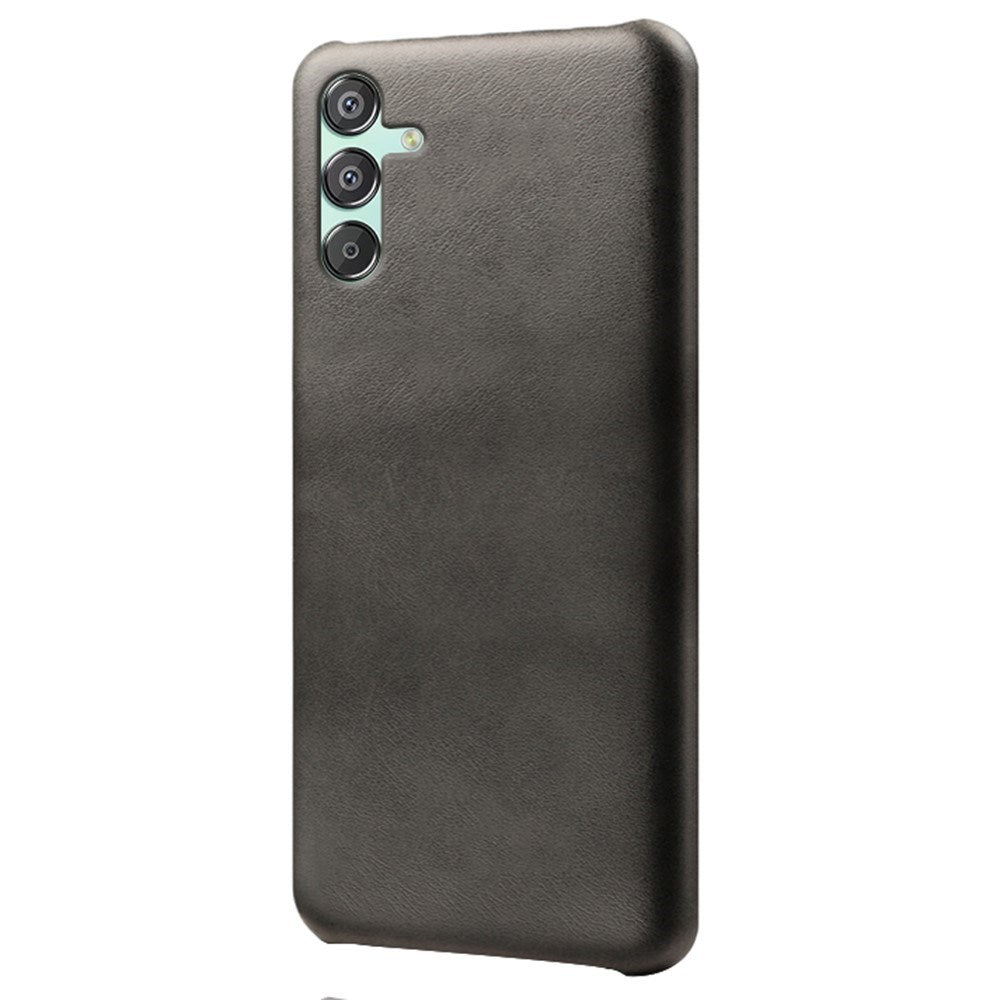 EIDERWOOD Samsung Galaxy M15 (5G) Bakdeksel i imitert skinn - Svart