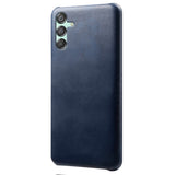EIDERWOOD Samsung Galaxy M15 (5G) Bakdeksel i imitert skinn - Blå